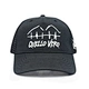 A trucker hat is a classic style of cap characterized by its structured front panel and breathable mesh back.  Originally popularized in the 1970s among truck drivers and farmers, it has since evolved into a versatile fashion staple.